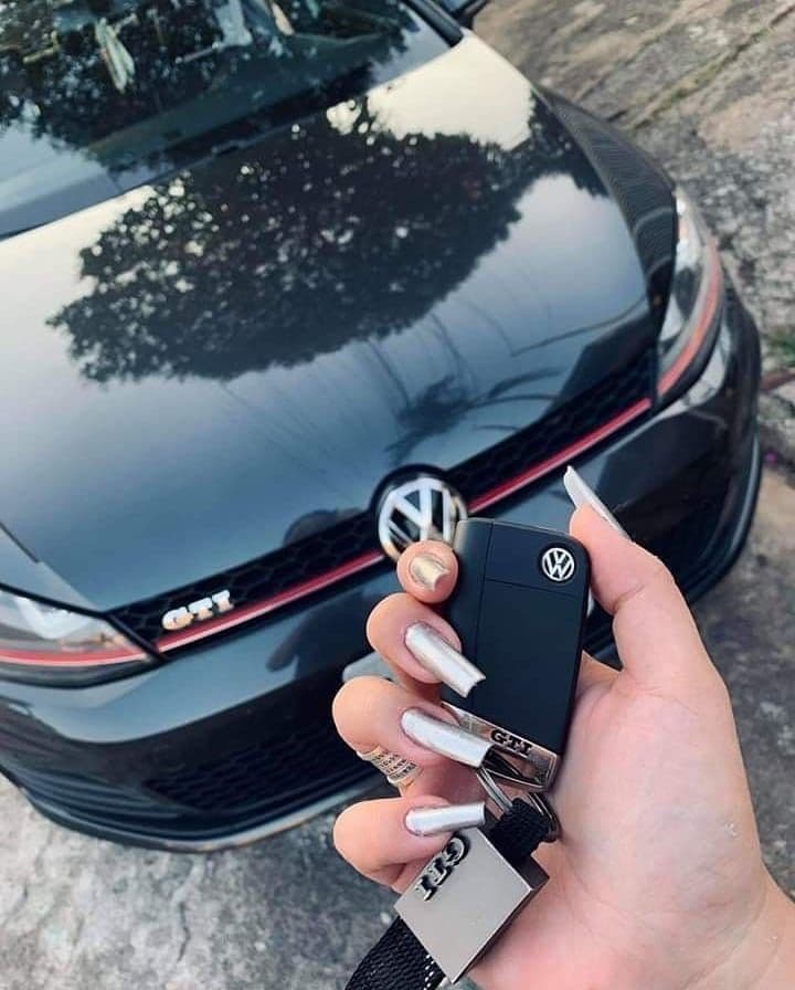 Volkswagen GTI key fob after mobile programming by Key Squad 502